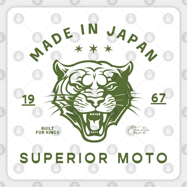 Superior Moto Japan Sticker by Timeless Chaos